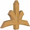 Ekena Millwork Davenport Rough Sawn Timber Gable Bracket, Western Red Cedar, 48"W x 32"H x 4"D x 6"F, 16/12 Pitch GBW048X32X0406DAV00RWR - alternate 2